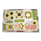 ITH Sunflower Placemat | Machine Embroidery Designs by JuJu