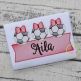 Soccer Ball Bow Trio Banner Sketch Embroidery Design | Machine Embroidery Designs by JuJu