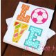 Soccer LOVE Applique Design | Machine Embroidery Designs by JuJu