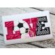 Soccer Love Applique | Machine Embroidery Designs by JuJu