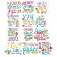 Soulful Sayings Set 1 Machine Embroidery Designs by JuJu
