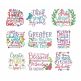 Soulful Sayings Machine Embroidery Designs by JuJu
