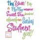 Southern Girl | Machine Embroidery Designs by JuJu