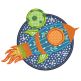 Free Space Rocket Applique Machine Embroidery Designs by JuJu