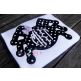 Spider for Monogram Applique | Machine Embroidery Designs by JuJu