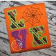 Spider Web LOVE Applique | Machine Embroidery Designs by JuJu