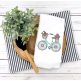 Spring Garden Sketch Bicycle 2 | Machine Embroidery Designs by JuJu	