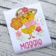 Itch 2 Stitch Spring Chick Flower Digital Embroidery Machine Designs by JuJu