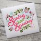 Spring Has Sprung Embroidery | Machine Embroidery Designs by JuJu