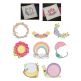 Spring Monogram Frames Machine Embroidery Designs By JuJu