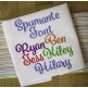 Spumante Embroidery Font Machine Embroidery Designs by JuJu