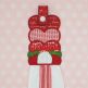 In The Hoop Valentine Towel Hangers Set 1 | Machine Embroidery Designs by JuJu