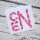 Stacked Sans Floss Applique Monogram Font | Machine Embroidery Designs by JuJu