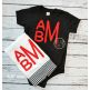 Stacked Sans Large Embroidery Monogram Font | Machine Embroidery Designs by JuJu