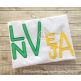 Stacked Sans Applique Monogram Font | Machine Embroidery Designs by JuJu