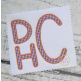 Stacked Sans Zig Zag Applique Monogram Font | Machine Embroidery Designs by JuJu