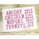 Stacked Serif Embroidery Monogram Font | Machine Embroidery Designs by JuJu