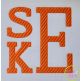Stacked Serif Large Embroidery Monogram Font | Machine Embroidery Designs by JuJu