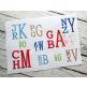 Stacked Serif Embroidery Monogram Font | Machine Embroidery Designs by JuJu