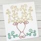 Stag Swirl | Machine Embroidery Designs by JuJu