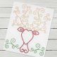Stag Swirl | Machine Embroidery Designs by JuJu
