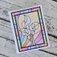 Itch 2 Stitch Stained Glass Lilies Sketch Digital Embroidery Machine Designs by JuJu