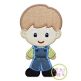 Standing Farm Boy Applique | Machine Embroidery Designs by JuJu