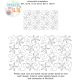Starfish End-to-End Quilting | Machine Embroidery Designs by JuJu