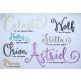 Starstruck Embroidery Font | Machine Embroidery Designs by JuJu 
