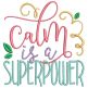 Stay Positive Word Art Machine Embroidery Designs by JuJu
