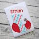 Stocking with Bell Applique | Machine Embroidery Designs by JuJu