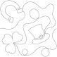 St Patricks End-to-End Quilting | Machine Embroidery Designs by JuJu