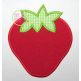 Strawberry Pennant Applique | Machine Embroidery Designs by JuJu