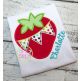 Strawberry Pennant Applique | Machine Embroidery Designs by JuJu