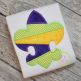 Striped Fleur De Lis Applique | Machine Embroidery Designs by JuJu