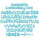 Stud Muffin Embroidery Font | Machine Embroidery Designs by JuJu