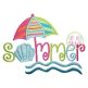 Summer Applique | Machine Embroidery Designs by JuJu