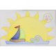 Sunset Sail Sketch | Machine Embroidery Designs by JuJu