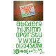 Sunshine Poppy Embroidery Font Machine Embroidery Designs by JuJu