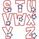 Super Star Applique Font