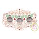 Super Swirly Acorn Trio Sketch Embroidery | Machine Embroidery Designs by JuJu