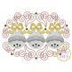 Super Swirly Jingle Bells Trio Sketch Embroidery | Machine Embroidery Designs by JuJu