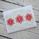 Super Swirly Poinsettia Trio Sketch Embroidery | Machine Embroidery Designs by JuJu