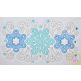 Super Swirly Snowflake Trio Sketch Embroidery | Machine Embroidery Designs by JuJu