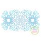 Super Swirly Snowflake Trio Sketch Embroidery | Machine Embroidery Designs by JuJu