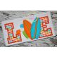 Beach Love Applique | Machine Embroidery Designs by JuJu