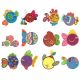 Simply Sweet Fishies Applique Machine Embroidery Designs by JuJu 