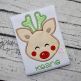 Sweet Deer Face Boy Applique | Machine Embroidery Designs by JuJu