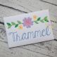 Sweet Floral Border Embroidery Design | Machine Embroidery Designs by JuJu