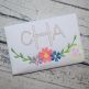 Sweet Floral Swag Embroidery Design | Machine Embroidery Designs by JuJu